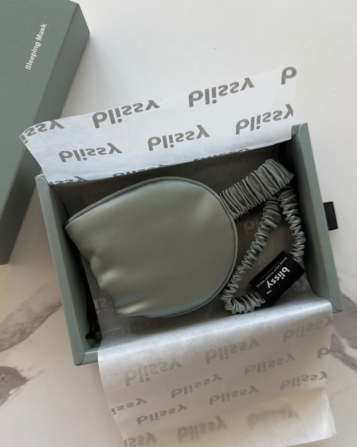 blissy silk sleeping mask