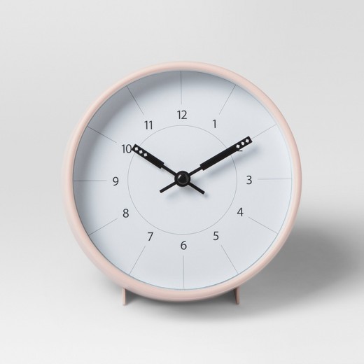 Decorative Table Tope Clock - Blush - Project 62™ | Target
