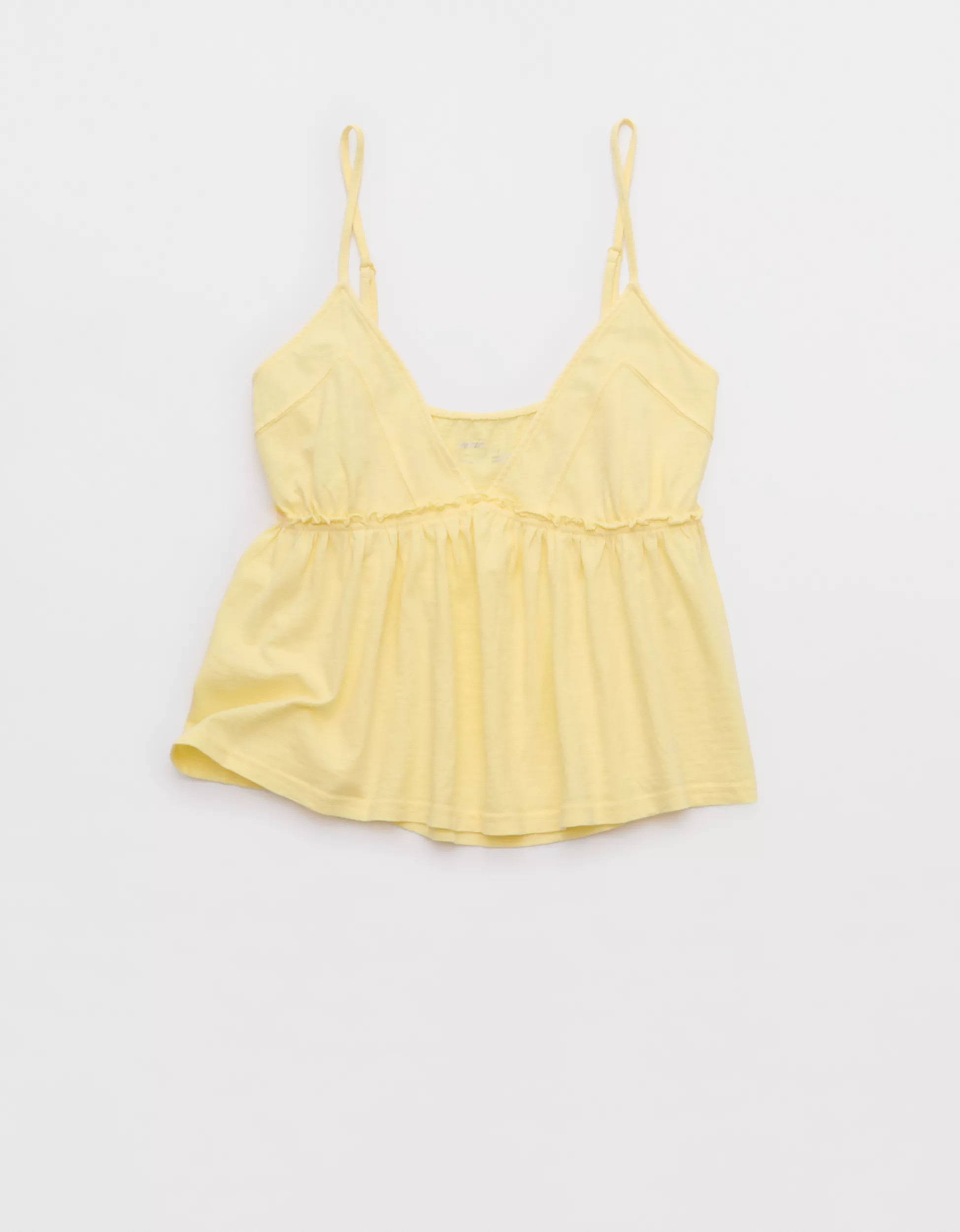 Aerie Happiest Babydoll Tank Top | Aerie