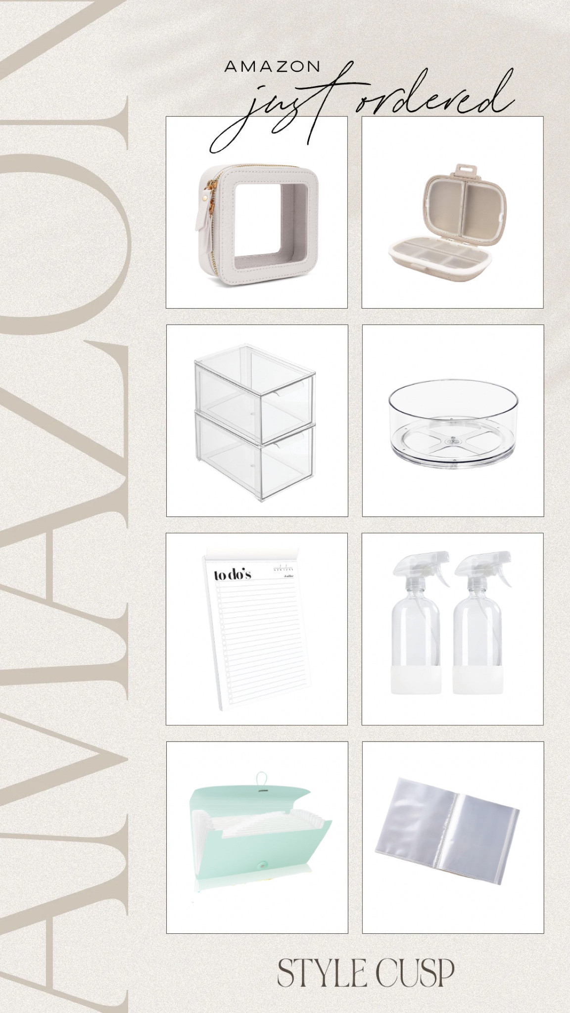 Home organizing essentials!

Organization, to-do list, home decor, home must have, makeup case, bathroom, closet, kitchen 

#LTKHome #LTKFindsUnder50 #LTKBeauty