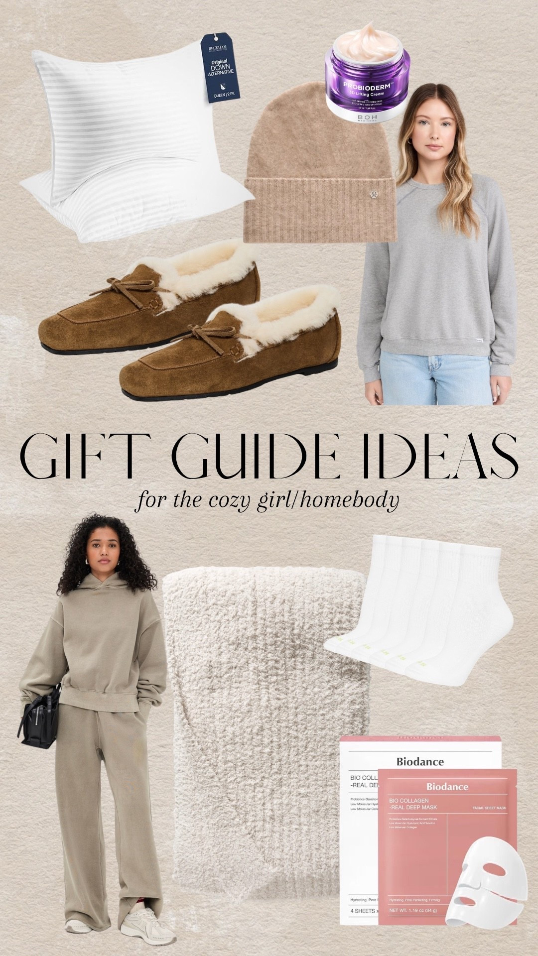 Gift guide ideas - cozy girl/homebody 

#LTKHoliday #LTKGiftGuide