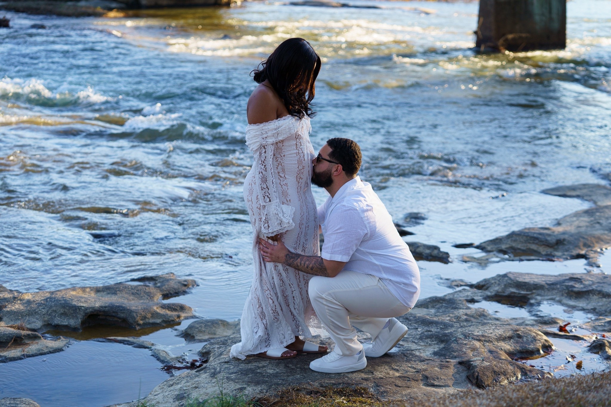 Our pregancy announcement was perfect and this look is even more stunning We are excited to announce we are expecting a baby girl 💗 SHOP THE LOOK 
Dress Sz large 

#LTKBaby #LTKmomlife #LTKBump