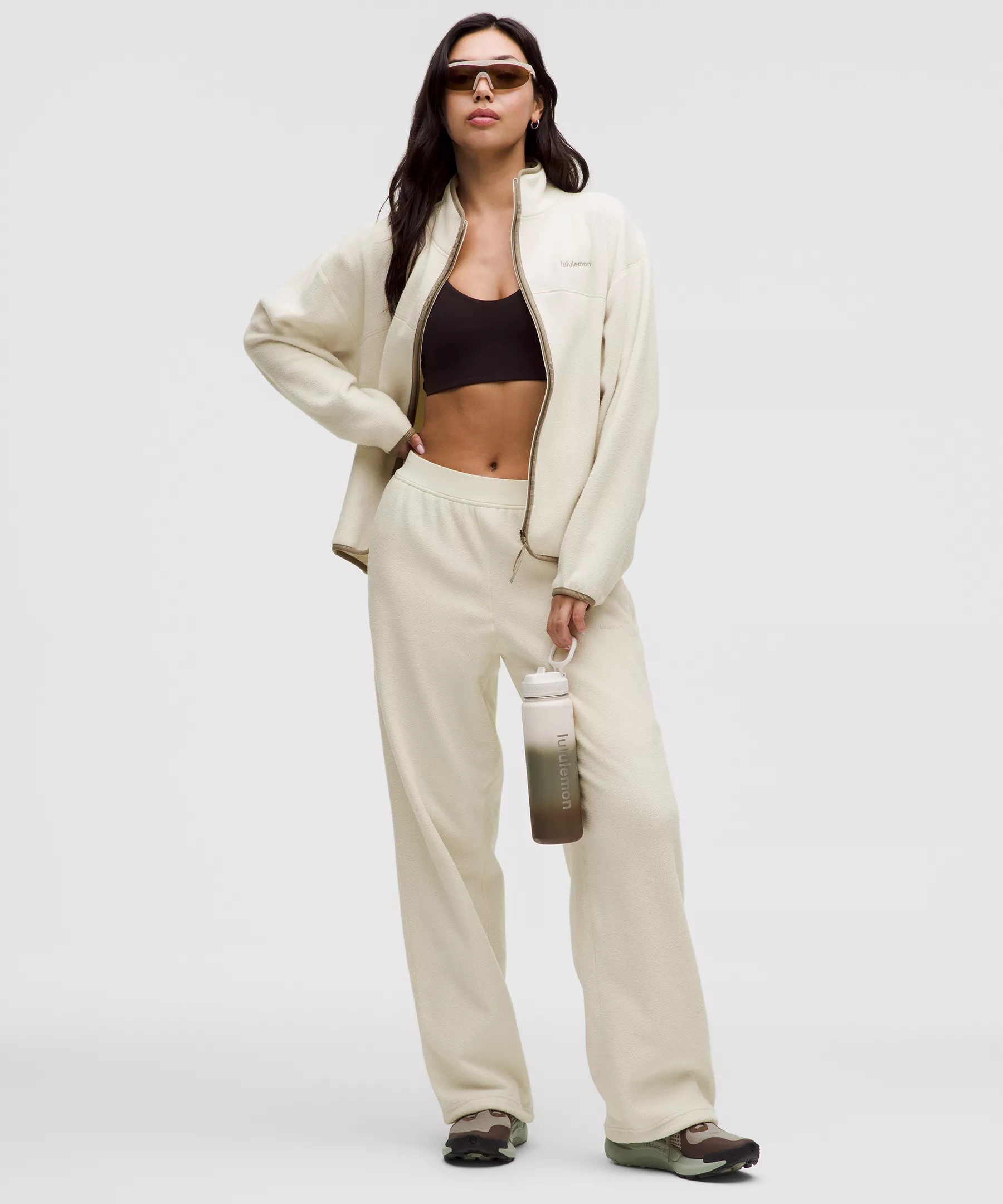 Tumbled Fleece Mid-Rise Relaxed-Fit Hiking Pant | Women's Pants | lululemon | Lululemon (US)