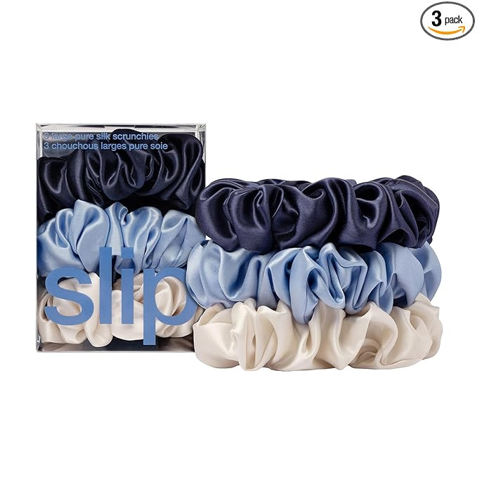 slip Large Scrunchies: Elevate Your Hair Game with Anti-Crease, Anti-Breakage Design, Crafted fro... | Amazon (US)
