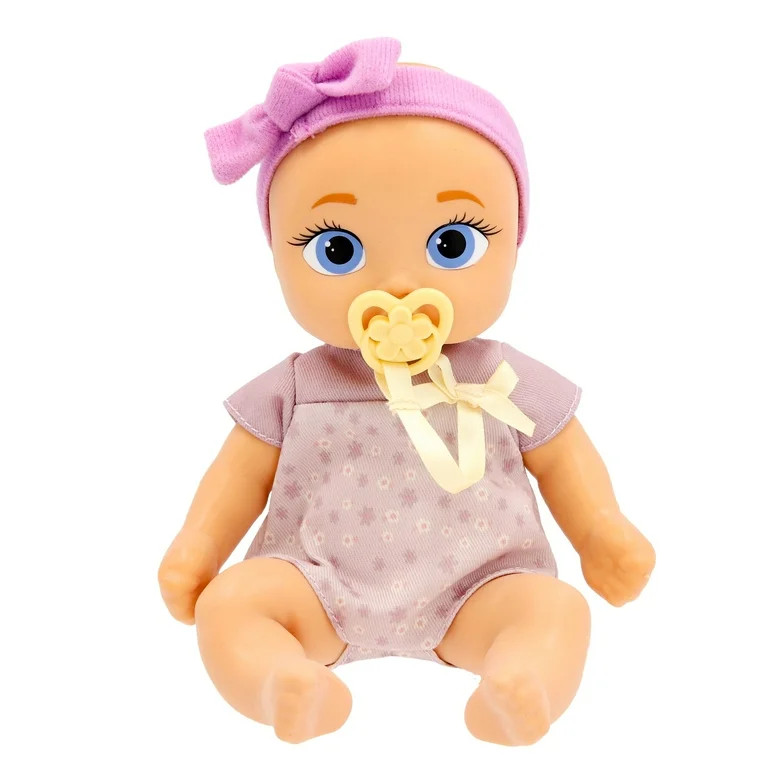 Be Loved Babies Mini Jessie Realistic Doll, Soft Skin, Lilac Outfit, 9-inch tall,18M+ | Walmart (US)