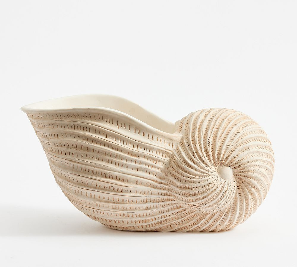 Figural Nautilus Champagne Bucket | Pottery Barn (US)