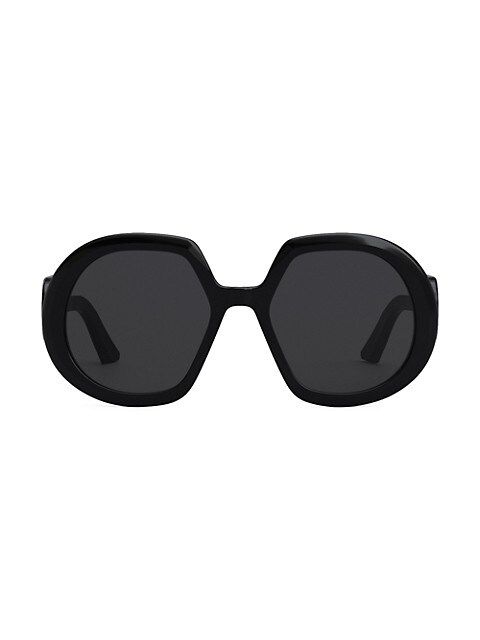 DiorBobby 56MM Round Sunglasses | Saks Fifth Avenue