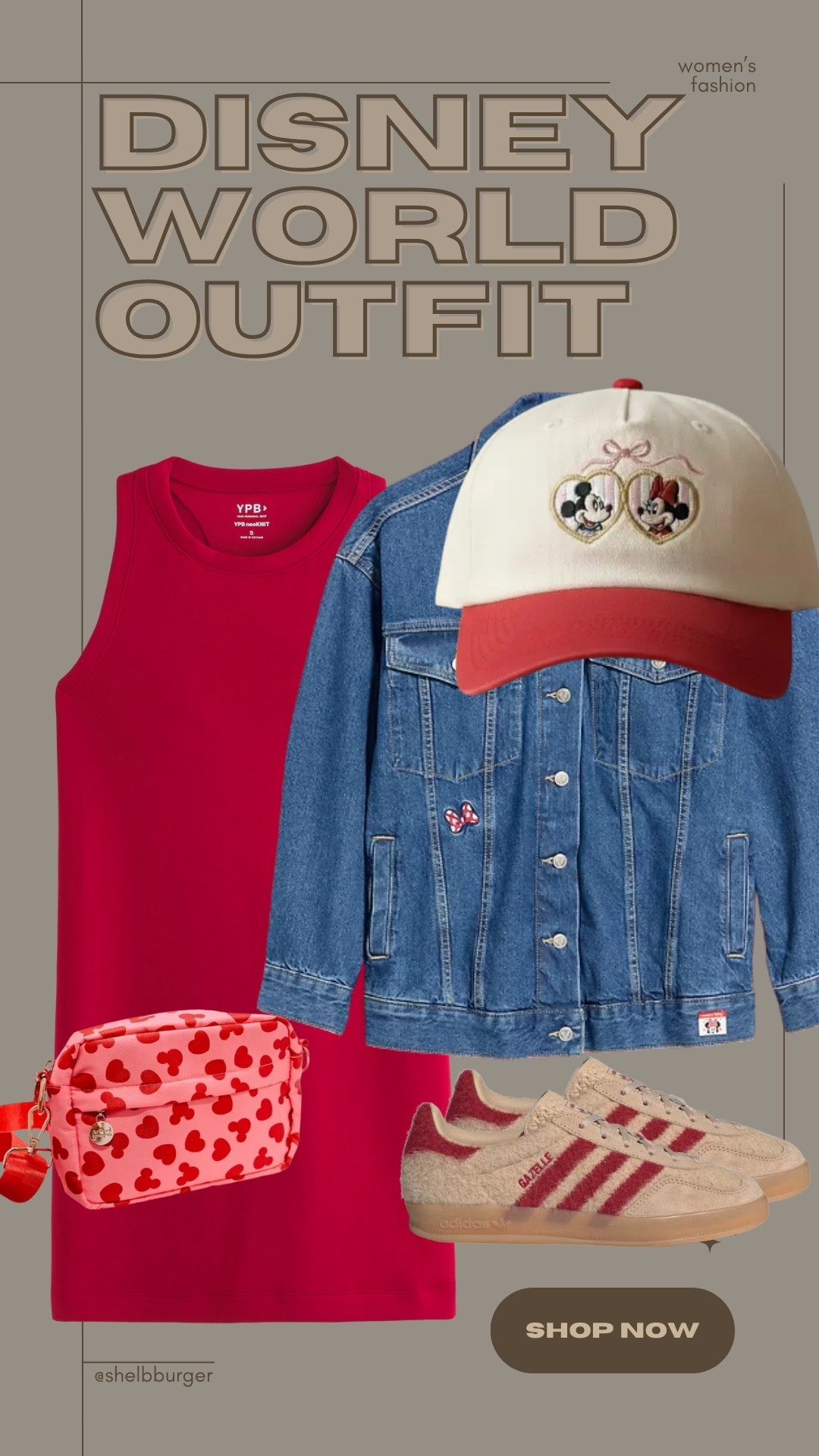 Women’s Mickey and Minnie Mouse hearts Disney World trip vacation outfit

#LTKSaleAlert #LTKTravel #LTKSeasonal