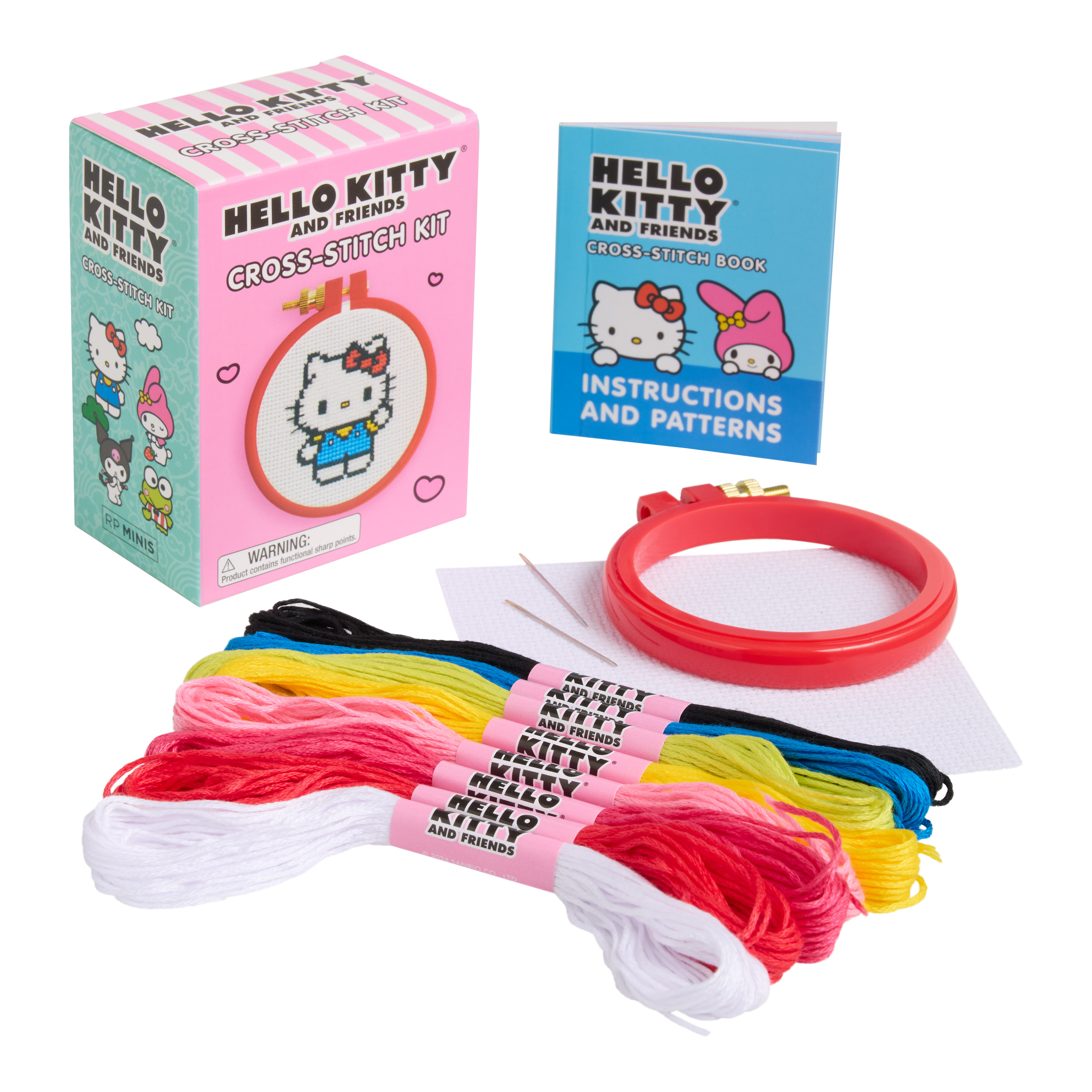 Hello Kitty & Friends Cross-Stitch Mini Kit | World Market
