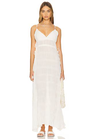 SNDYS La Louisiane Maxi Dress in Shell from Revolve.com | Revolve Clothing (Global)