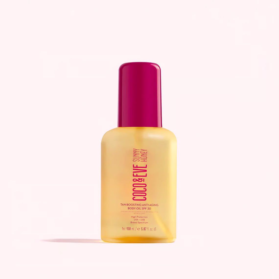 Tan Boosting Anti-Aging Body Oil SPF20 | Coco & Eve | Coco&Eve