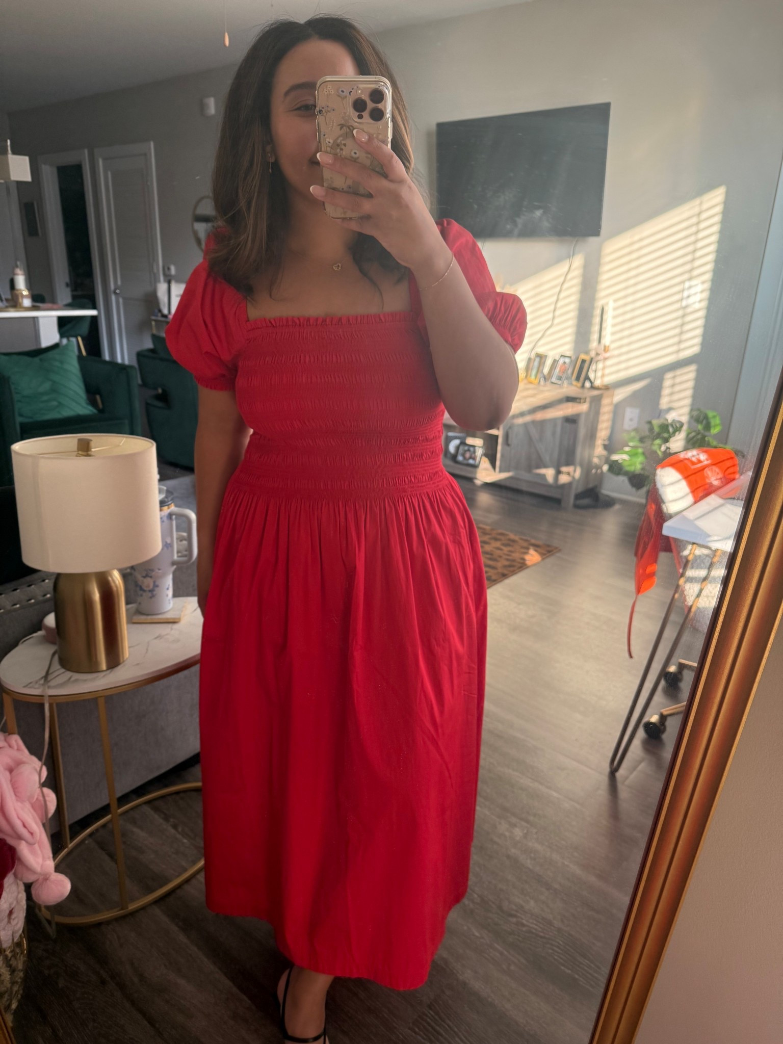 The cutest red midi dress from Madewell. Fits TTS

#LTKStyleTip #LTKxMadewell #LTKSaleAlert