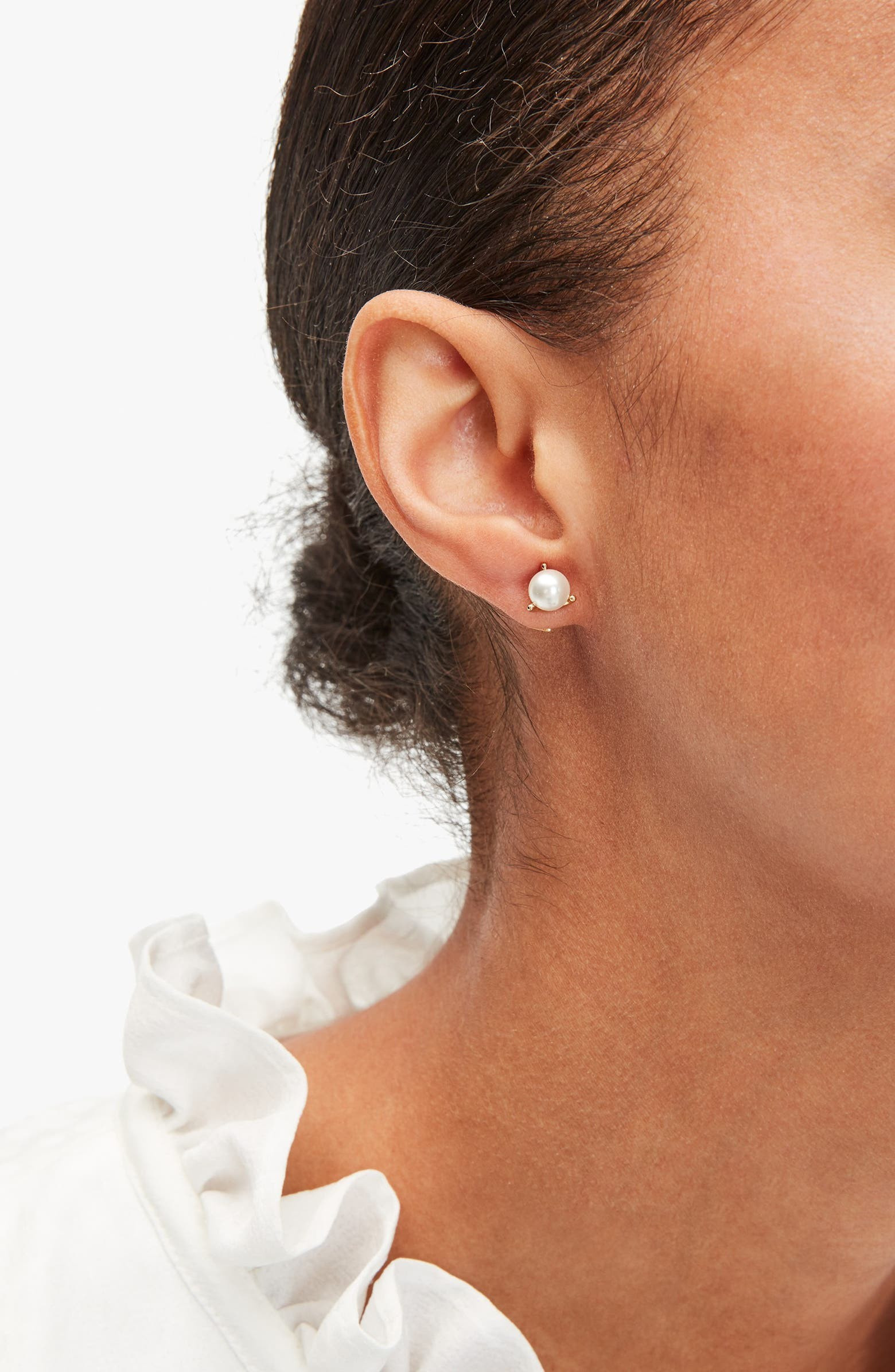 kate spade new york imitation pearl stud earrings | Nordstrom | Nordstrom