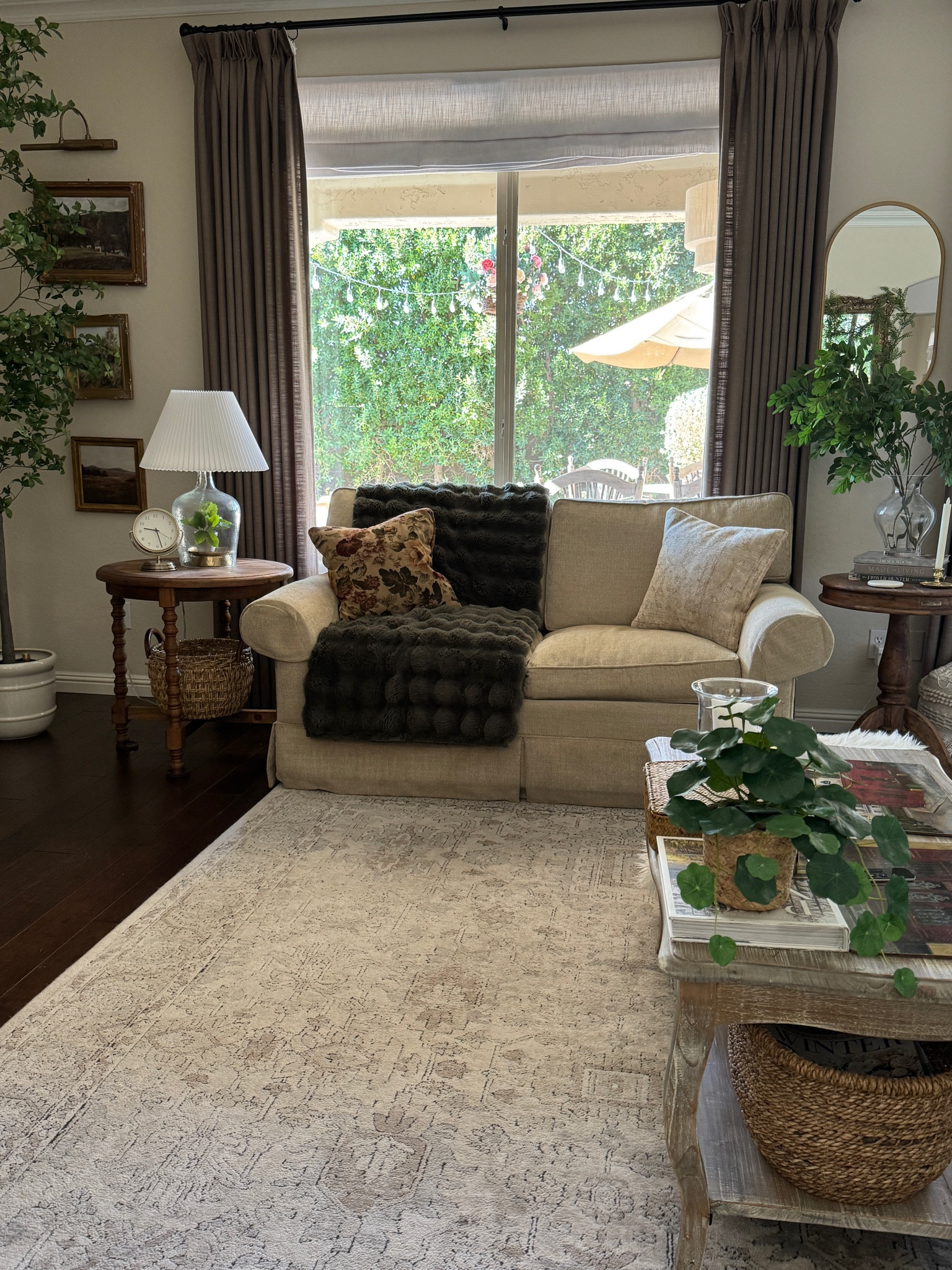 My neutral rug with tones of soft brown, very light gray and lots of ivory. A perfect blend of cool & warm undertones to go with so many different interior styles. I’ve had this rug for about 4 years and still love it! 

Curtain Discount code: JOYFUL
Liz Linen Curtain Oak Dim Gray
Liz Linen Roman Shade Beige White

Rug, neutral rug, living room, family room 

#LTKHome