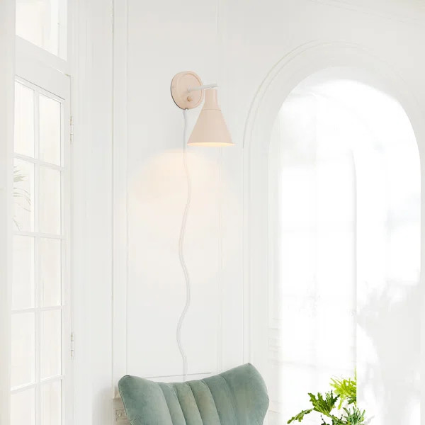 Tristan Aluminum Armed Sconce | Wayfair North America