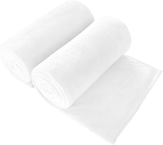 JML Microfiber Bath Towels, Bath Towel 2 Pack(30" x 60"), Oversized, Soft, Super Absortbent and F... | Amazon (US)