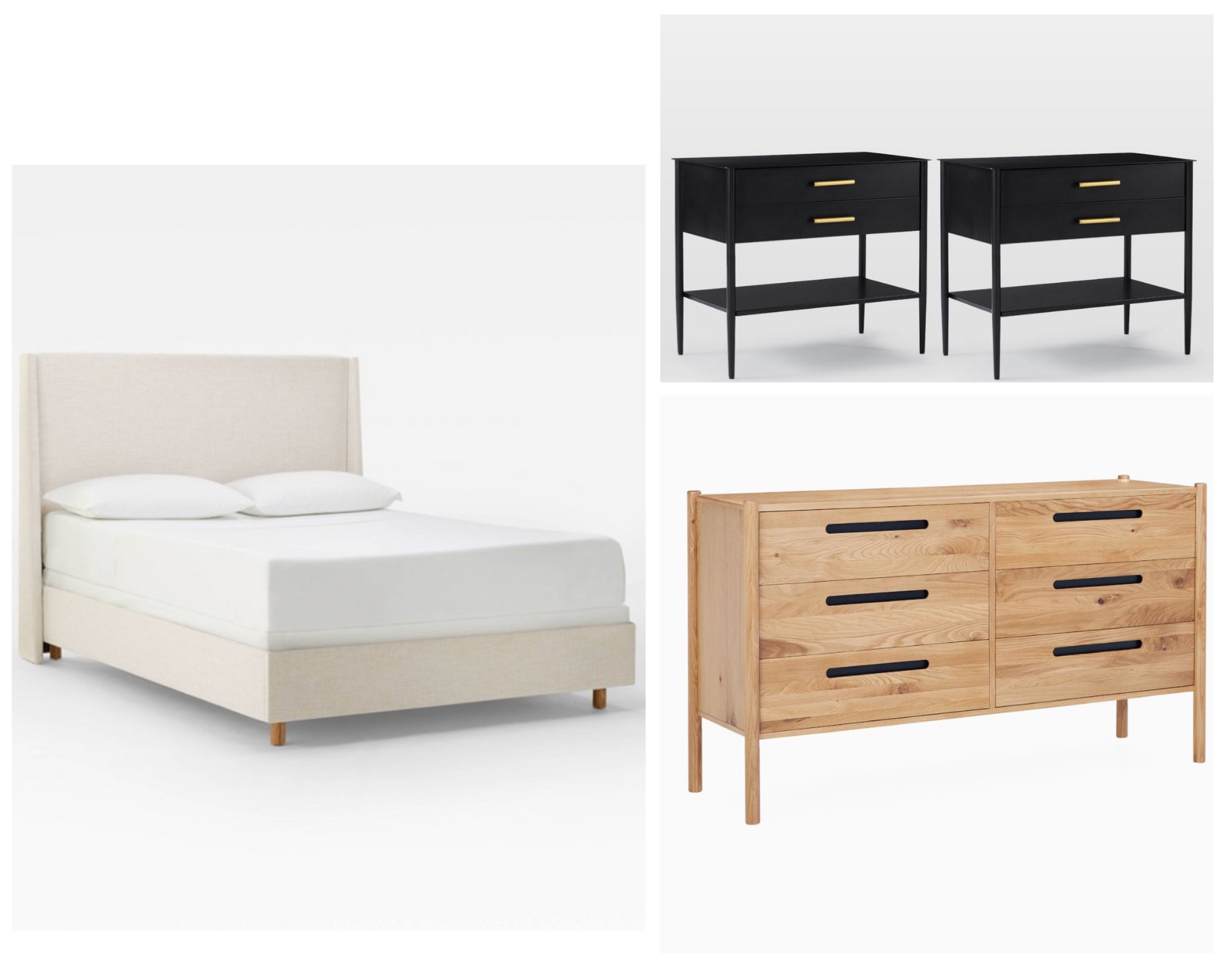 My vision board for our master bedroom 😍 

Love coming up with options until I can find exactly what I’m looking for! These nightstands & this dresser are both on sale! 

#salealert #homefinds #westelm #target

#LTKhome #LTKsalealert