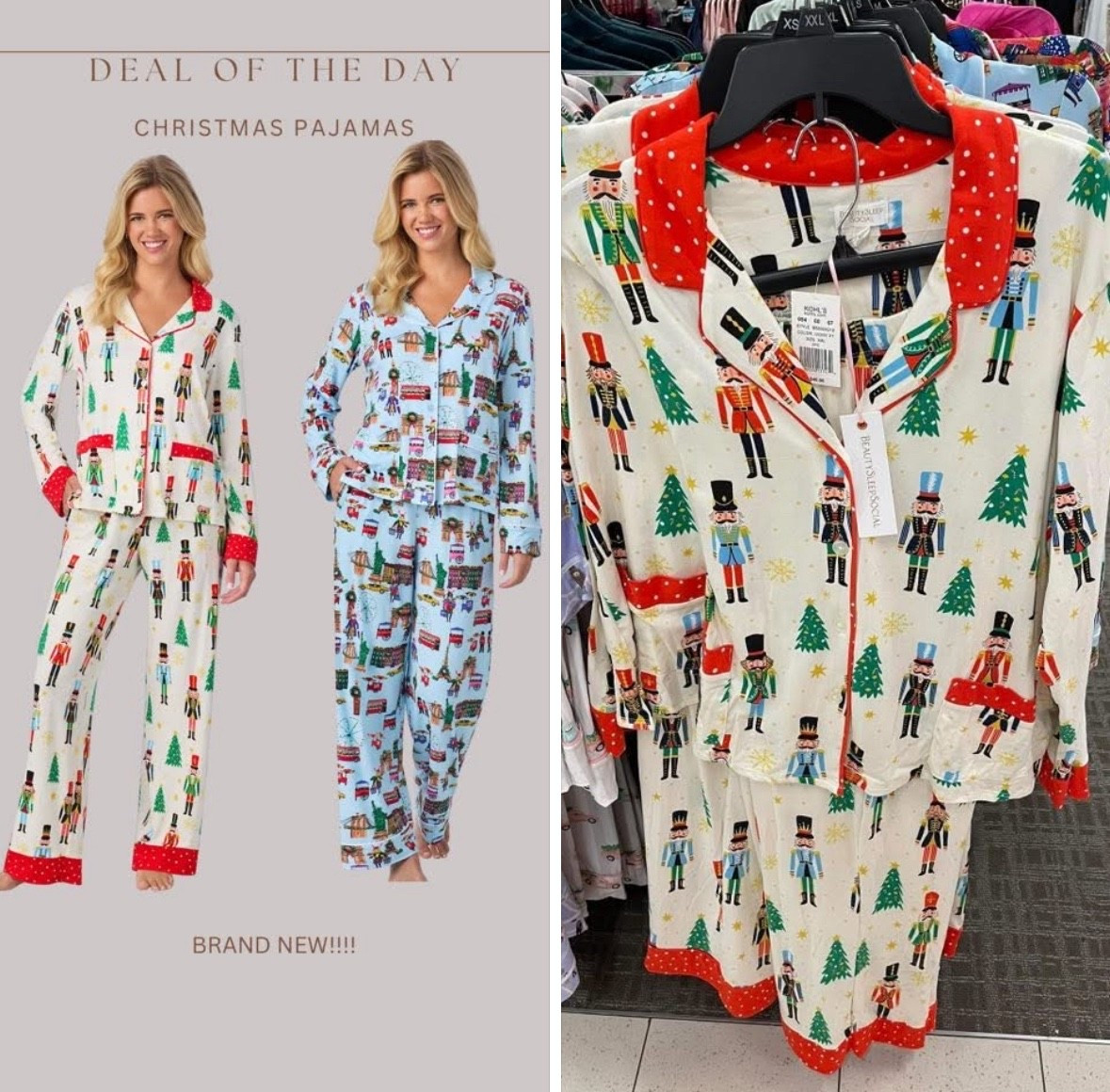I think these are the cutest Christmas pjs I’ve seen yet!!!!! The ones on the right of the graphic are vintage style animals & decorations🥹🥹😍 these are selling out quickly!! 🚨🚨

#LTKGiftGuide #LTKHoliday #LTKFamily