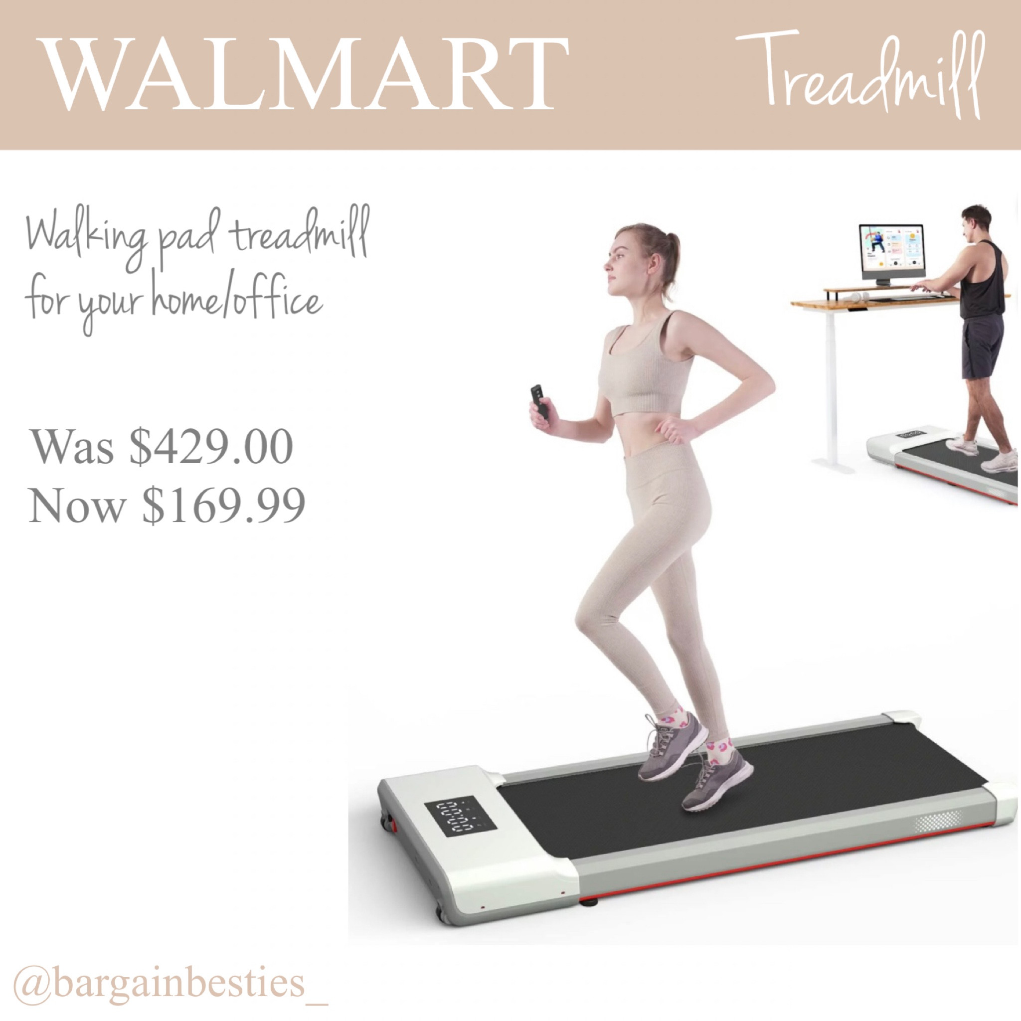 This sale price! 🤩🙈 walking pad / treadmill for all my office girlies. I love this so much! Walmart is always killin it with their daily deals

#LTKsalealert #LTKFitness #LTKFind
