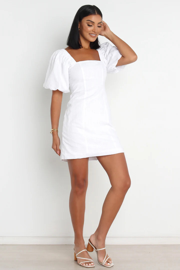 Tuscany Dress - White | Petal & Pup (US)