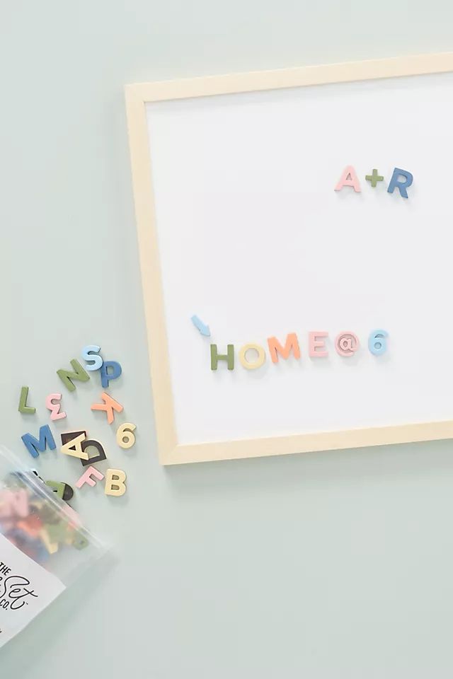 Dry Erase Magnetic Letter Board | Anthropologie (US)