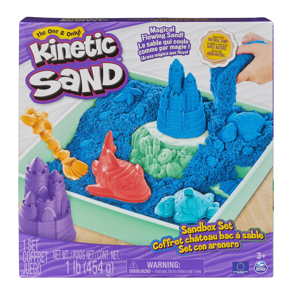 Kinetic Sand Sandbox Set Blue | Target