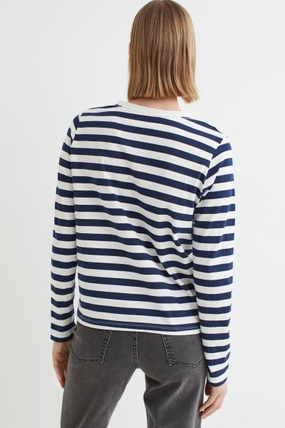 Cotton jersey top | H&M (UK, MY, IN, SG, PH, TW, HK)