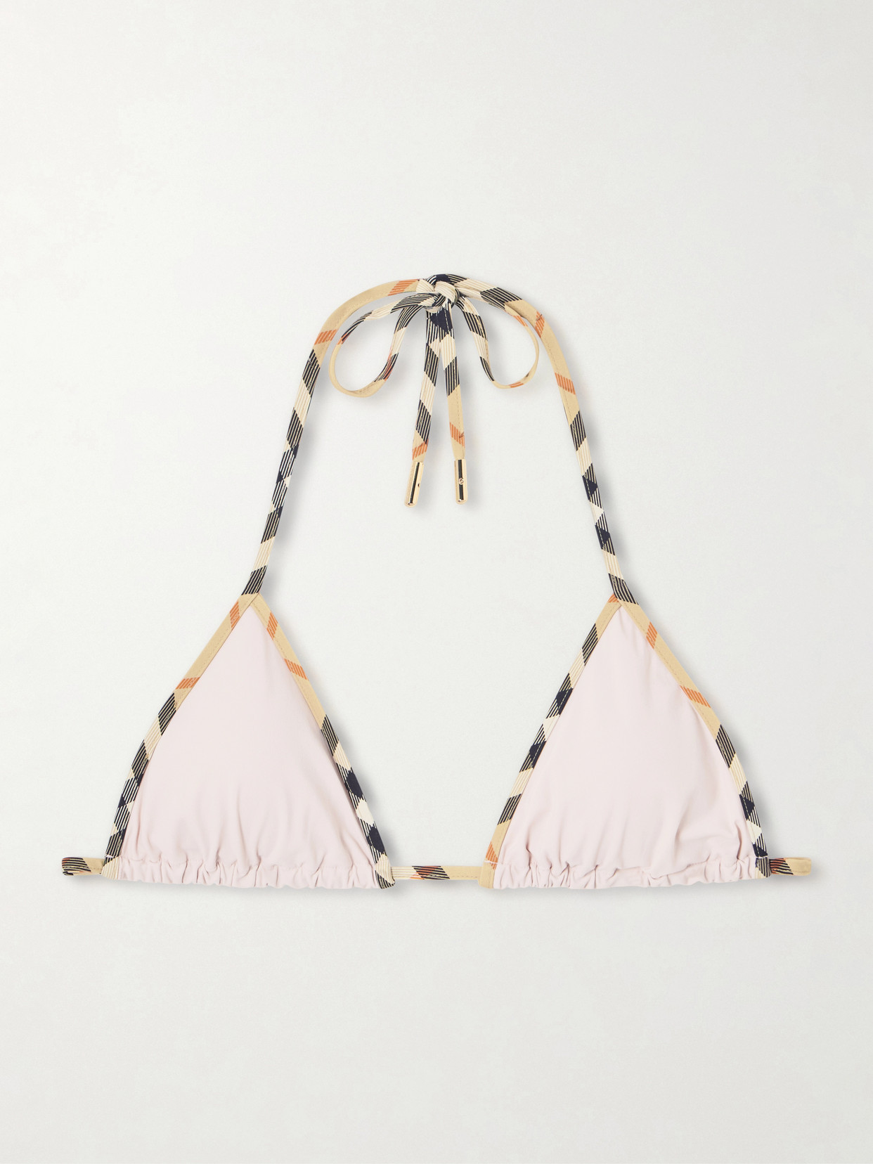 Burberry - Mata Bikini Top - Pink | NET-A-PORTER (US)
