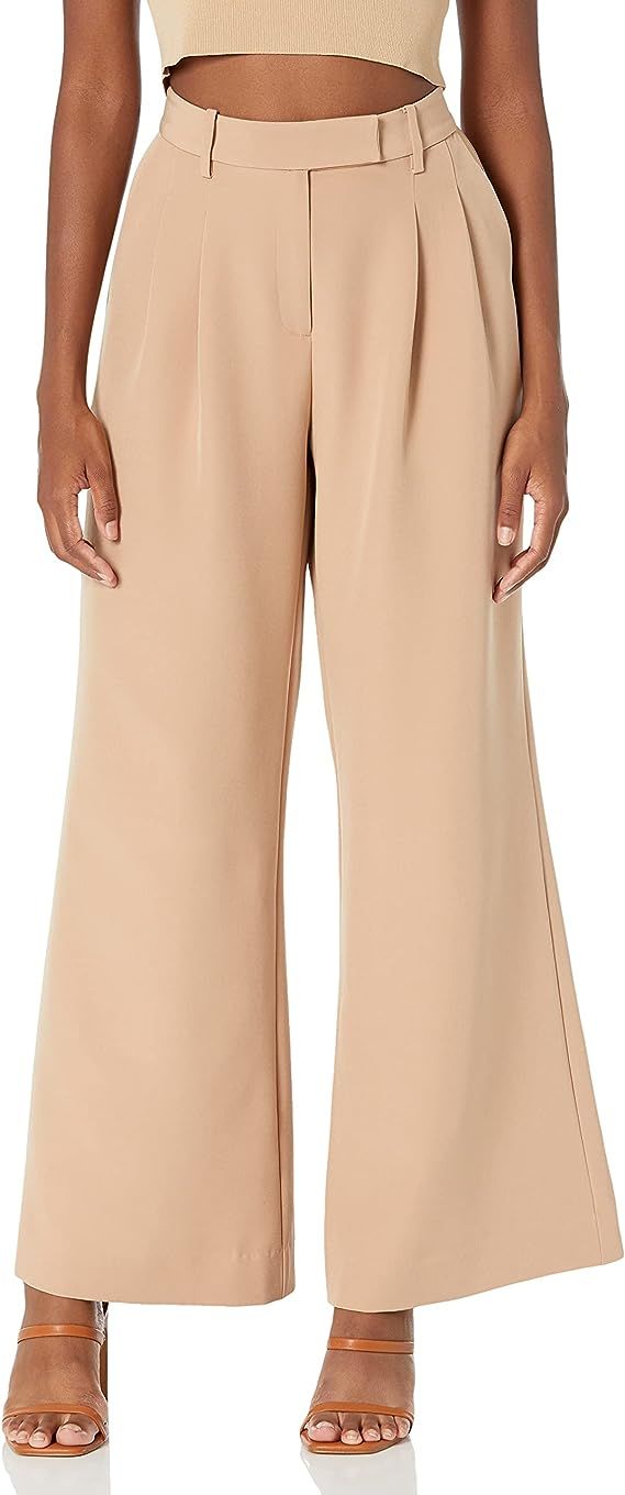 The Drop Women's Wyatt Oversized Pleat Front Trouser | Amazon (US)