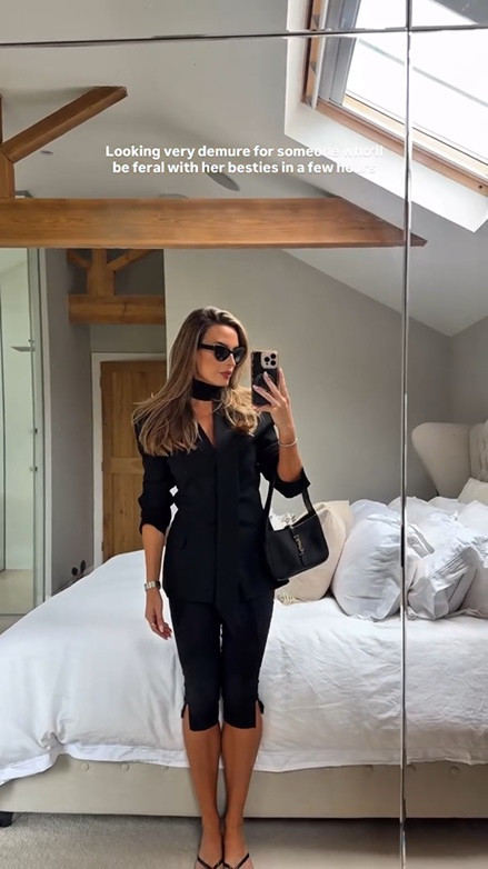 And I can’t wait 💃🏼 Chic outfit for girls night! My besties hen do… all black look, super chic & timeless… and CAPRI PANTS!! A staple x

Comment ‘shop’ if you’d like a link to this outfit sent to your inbox 🖤

#LTKmodest #LTKstyletip #LTKsummer