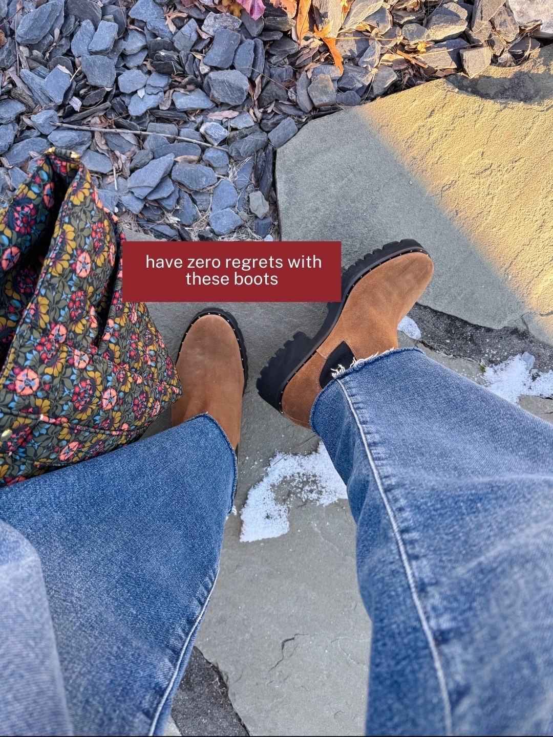 Agolde crop Harper jeans in my regular size, Freda Salvador Brooke boots true to size, socks, Clare v sportif tote bag 
xo, Claire

#LTKSeasonal #LTKOver40 #LTKootd