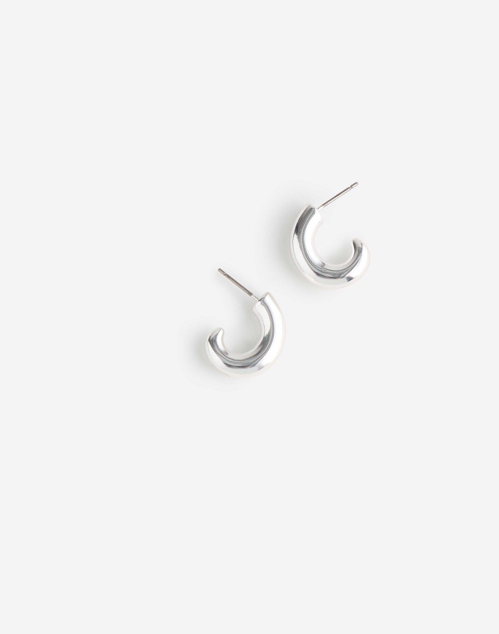 Chunky Half Hoop Earrings | Madewell | Madewell