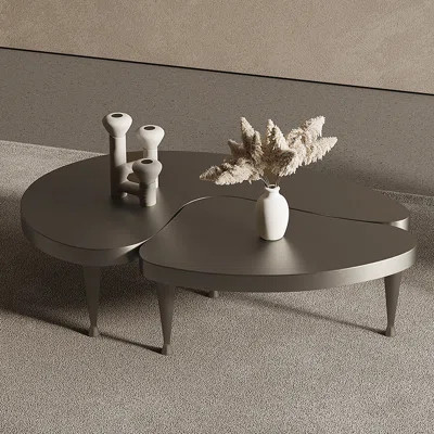 Special-shaped light luxury modern coffee table | Wayfair North America