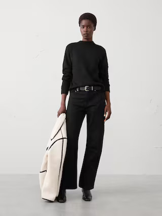 Brushed Pullover Sweater | Banana Republic Factory