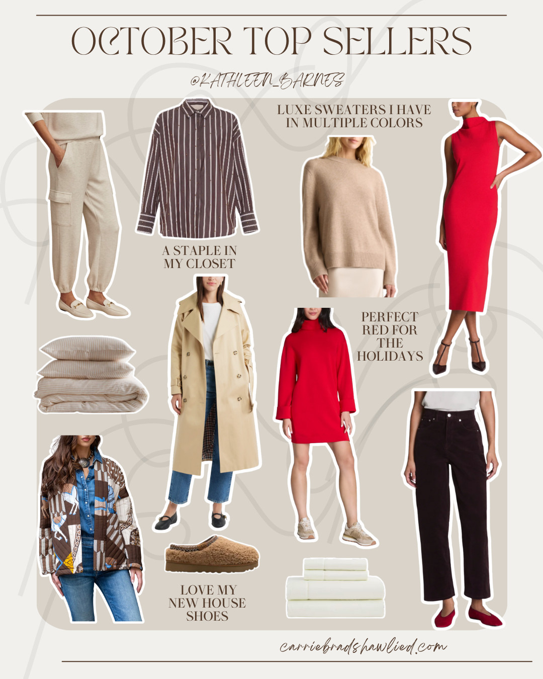 CBL gals most loved pieces from October -  

 #LTKSeasonal