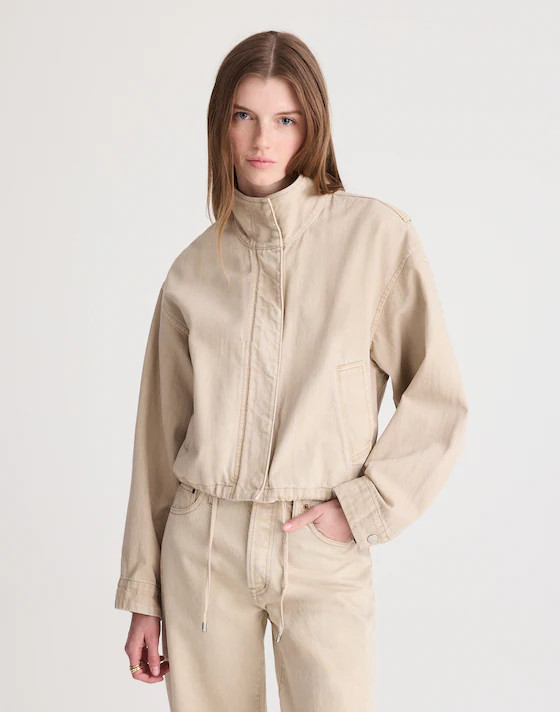 Denim Crop Field Jacket | Madewell