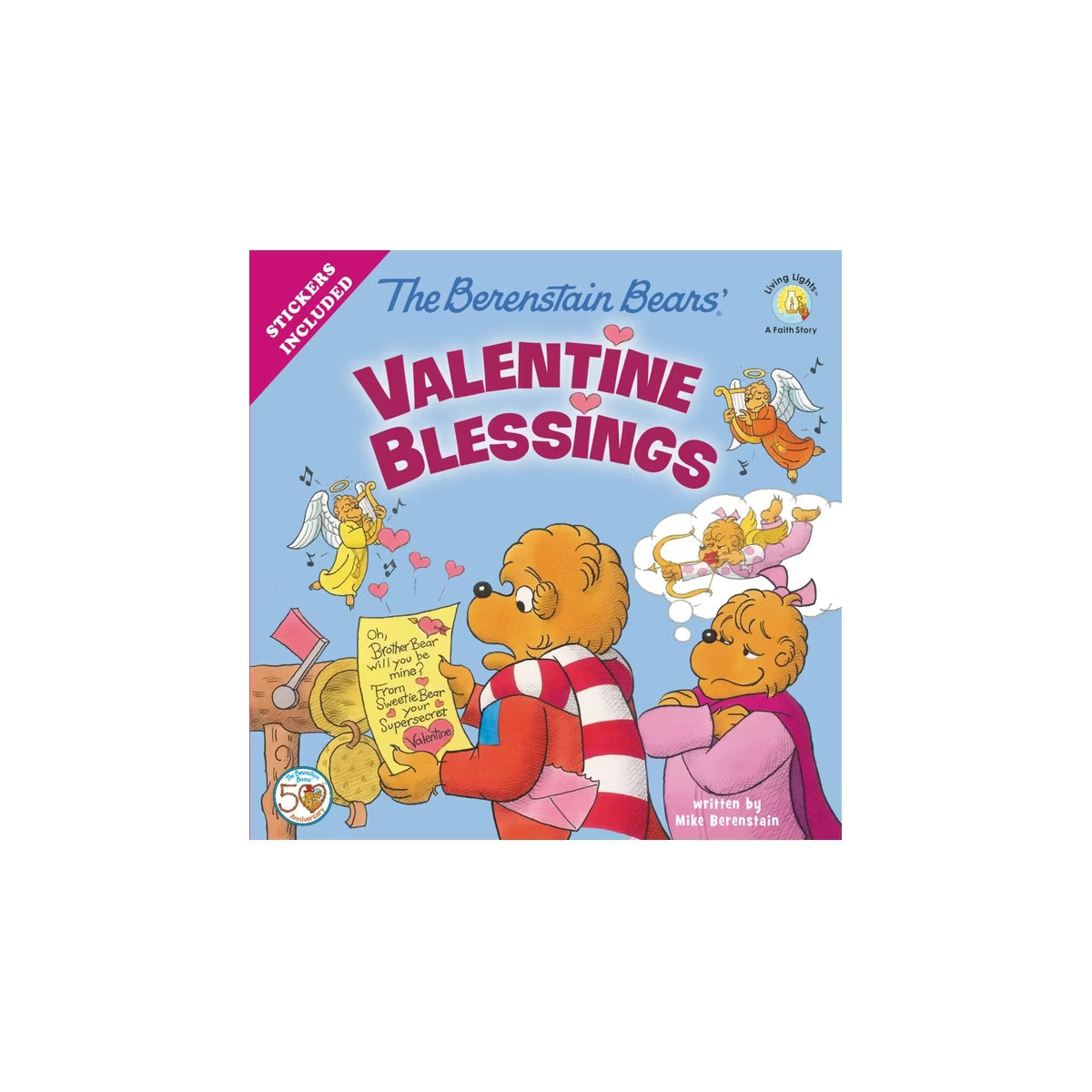 The Berenstain Bears' Valentine Blessings - (Berenstain Bears/Living Lights: A Faith Story) by  M... | Target