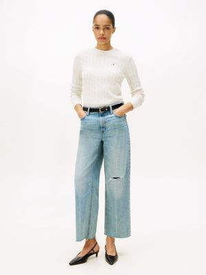 High-Rise Modern Wide Leg Jean | Tommy Hilfiger | Tommy Hilfiger (US)