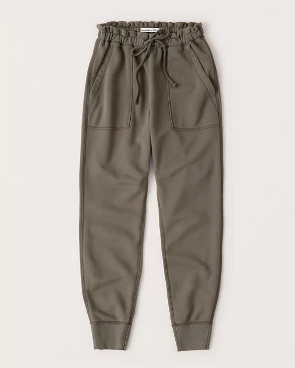 High-waist Joggers | Abercrombie & Fitch US & UK