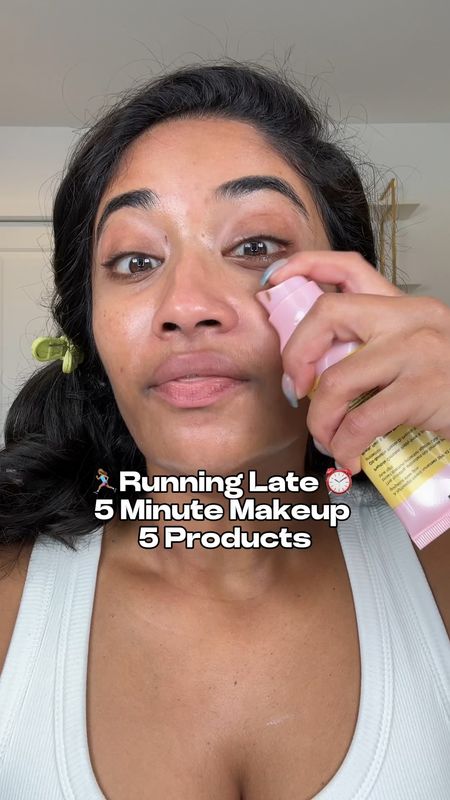 5 MINUTE makeup routine ⏰ with only 5 PRODUCTS ✨

Tap the product for the shade l use‼️

#LTKVideo #LTKStyleTip #LTKBeauty
