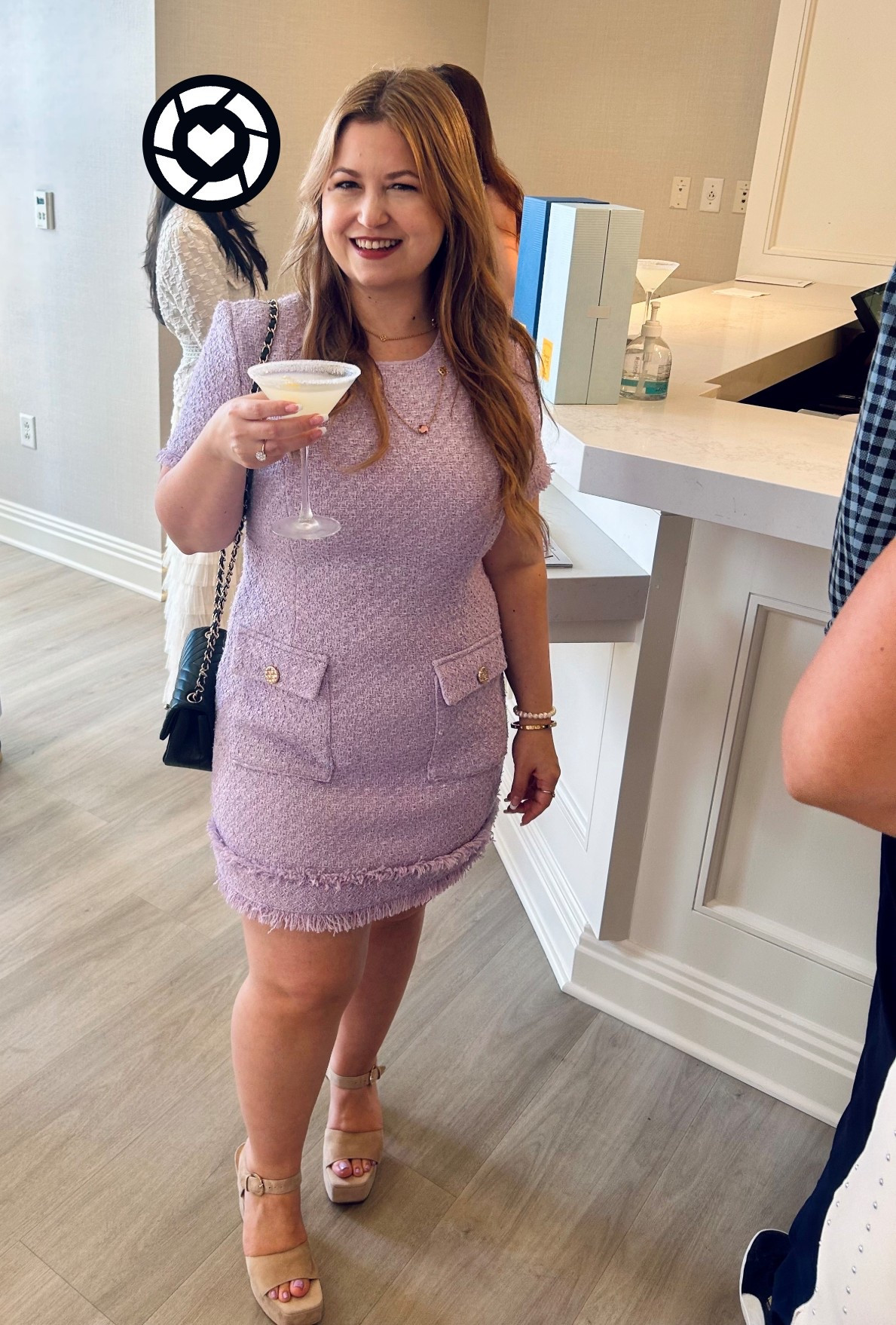 Perfect outfit for a ladies luncheon 💜 dress is Endless Rose 💜

#LTKPetite #LTKdayinmylife #LTKootd