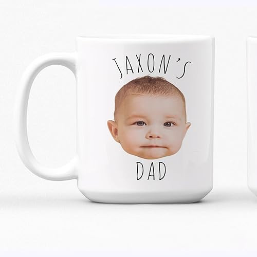 Baby Photo Mug Personalized, Baby Photo Mug, Baby Face Gift Mug, Personalized Photo Gift, Fathers... | Amazon (US)