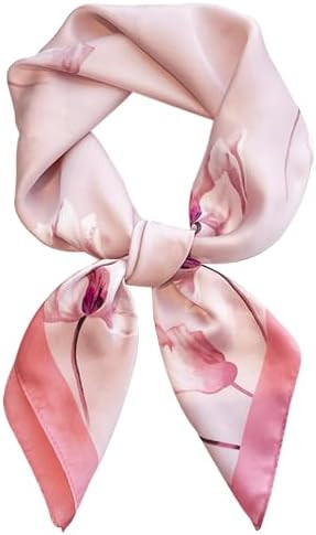 Hioyiwse Satin Bandanas Head Scarf For Women Hair Scarves Accessories Lightweight Fashion Wrap Ne... | Amazon (US)