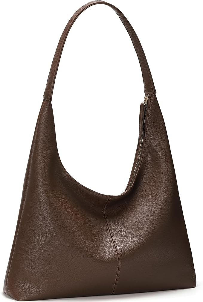Large Tote Bag for Women, WantGor Vegan Leather Shoulder Purses Casual Slouchy Totes Bag Ladies W... | Amazon (CA)