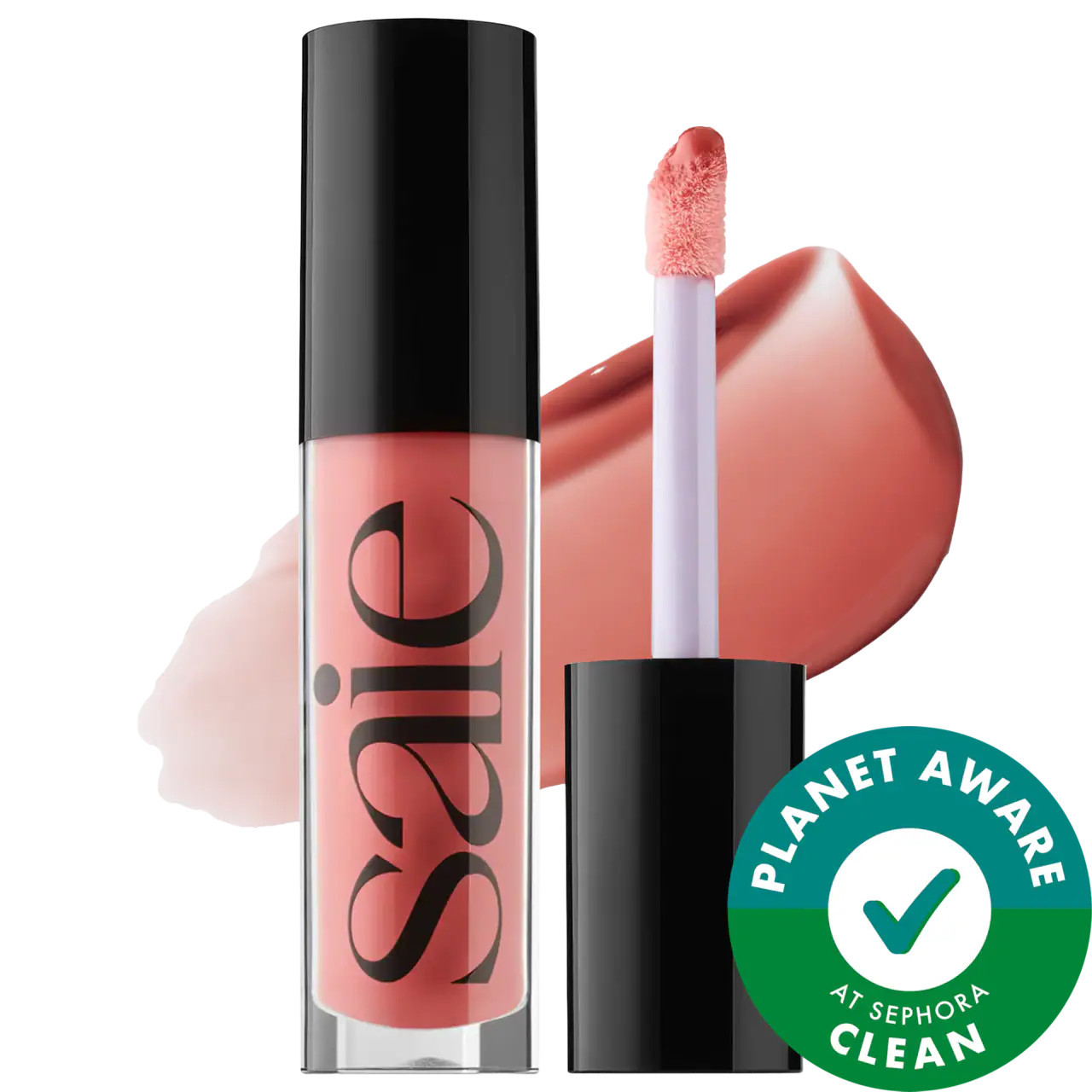 Saie Glossybounce High-Shine Hydrating Lip Gloss Oil Bounce 0.17 oz / 5 ml | Sephora (US)