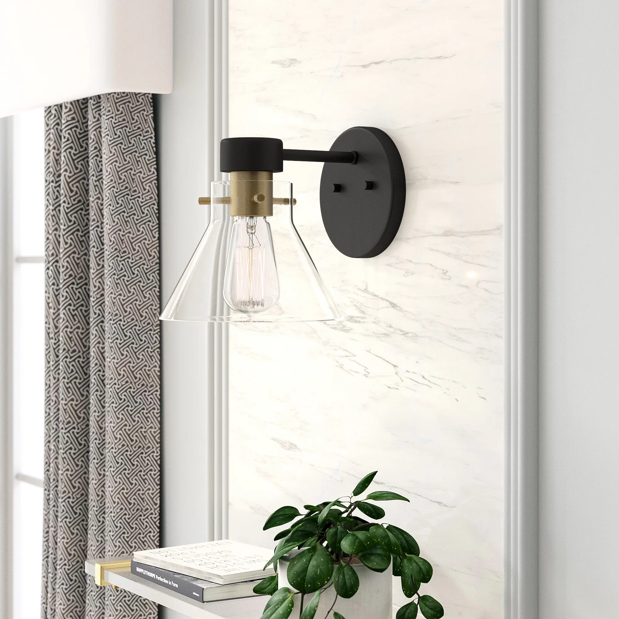 Madison Avenue Steel Armed Sconce | Wayfair North America