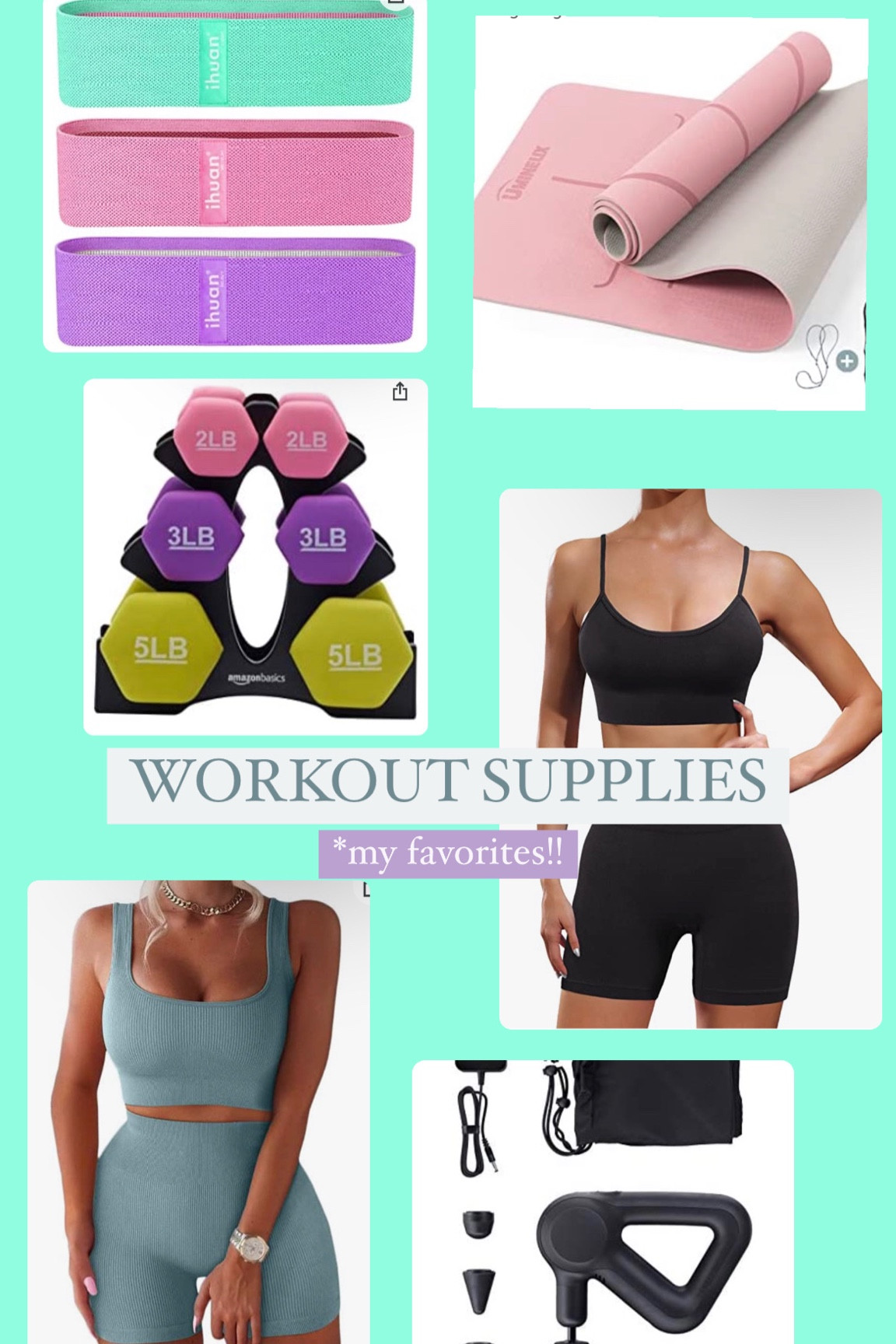 Workout Essentials! 

#LTKfit