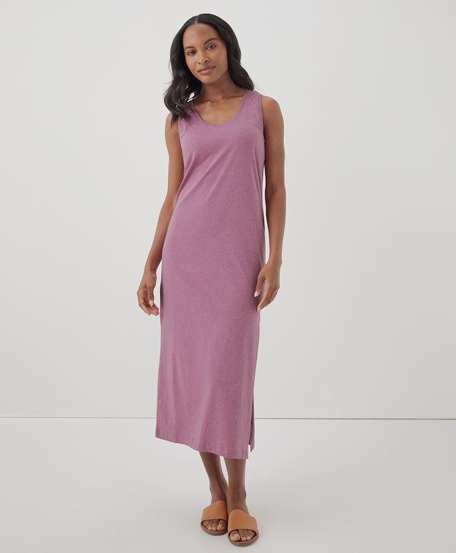 Women’s Softspun Tank Midi Dress made with Organic Cotton | Pact | Pact Apparel