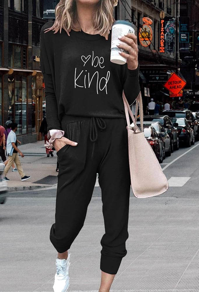 Fixmatti Women Casual 2 Piece Outfit Long Pant Set Sweatsuits Tracksuits | Amazon (US)