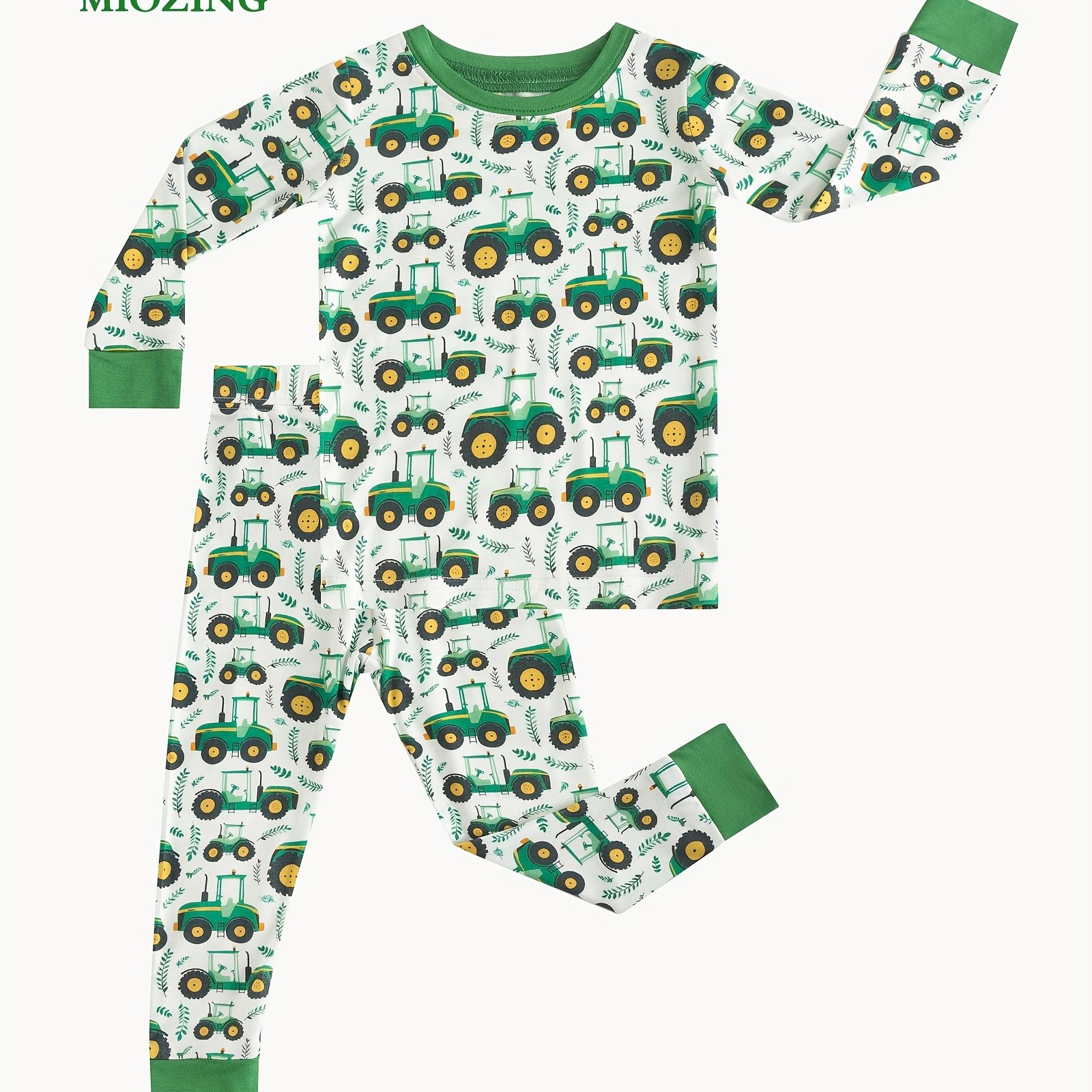 cute   print long sleeve set kids soft - Temu | Temu Affiliate Program